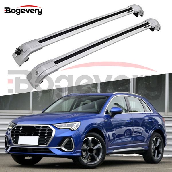 

new silver baggage crossbar cross bars roof racks rail fit for q3 2019