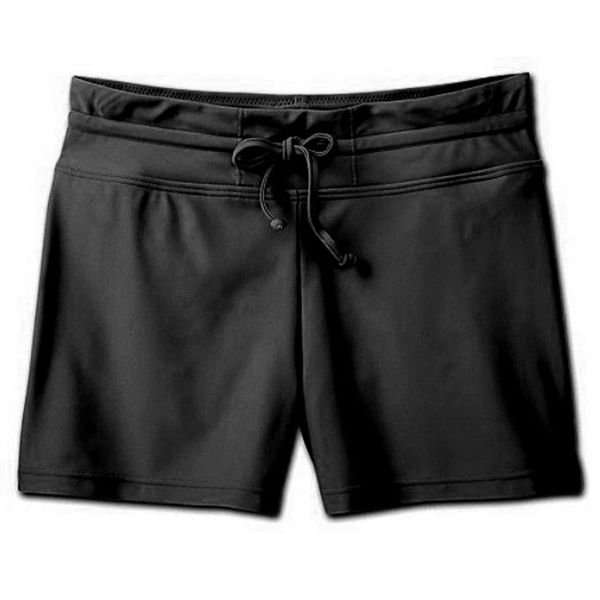 

women shorts solid color casual short pant for swimming running sports bhd2