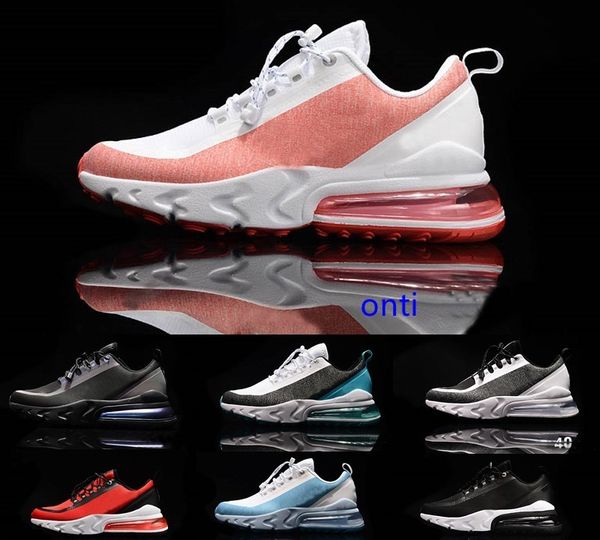 

2020 react 27c v2 react run utility men women outdoor running shoes training triple black white designer sneakers trainers shoe 36-45