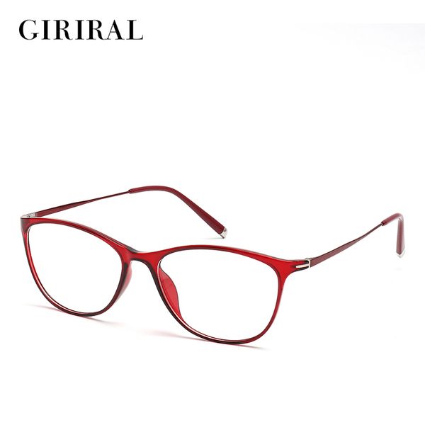 

tr90 women eyeglass frames round myopia brand clear designer optical spectacle frame #yx0267-1, Silver