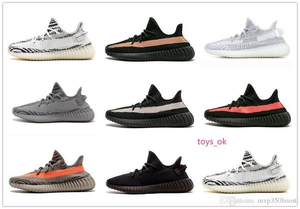 

kanye 2019 v2 running shoes beluga 2.0 static yellow zebra cream white with box west designer shoes men sport sneakers 5-13