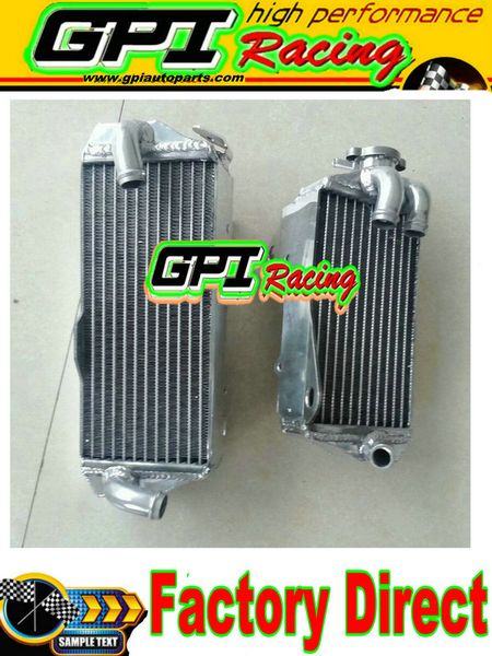 

aluminum radiator for crf 450 r crf450r 2017 17 left+right