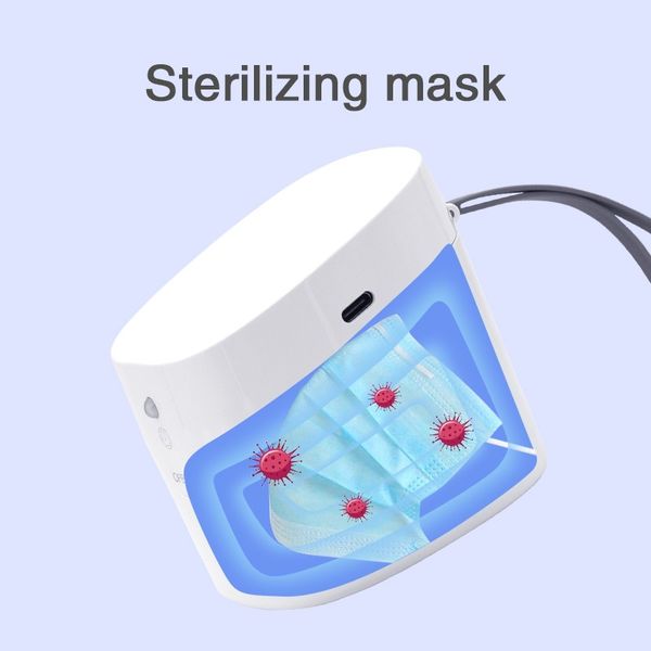 

the led uv light disinfection system sanitizer hand sterilizer germicidal lamp for mask and earphone