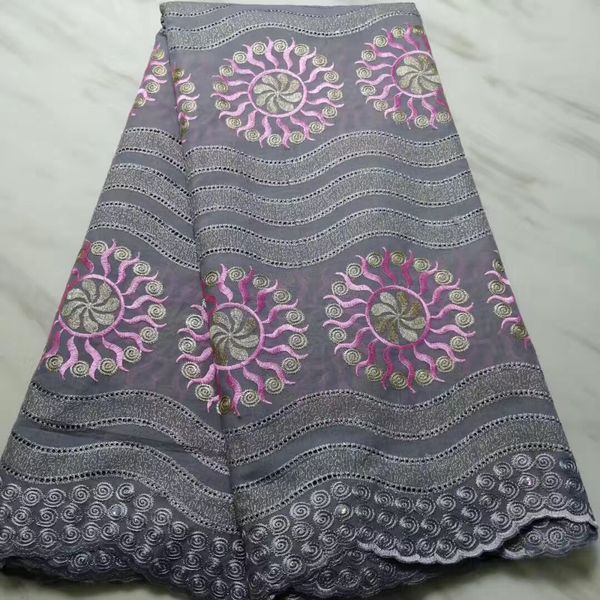 

gray cotton lace fabric men swiss voile lace in switzerland nigerian swiss voile cotton material kpl9812c, Pink;blue