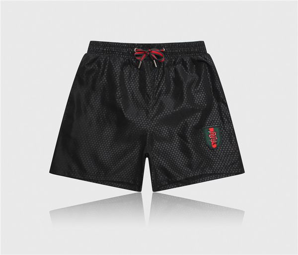 

luxury men's shorts wholesale men's shorts brand summer shorts men's surfing beach embroidery beach pants szie m-xxl, White;black