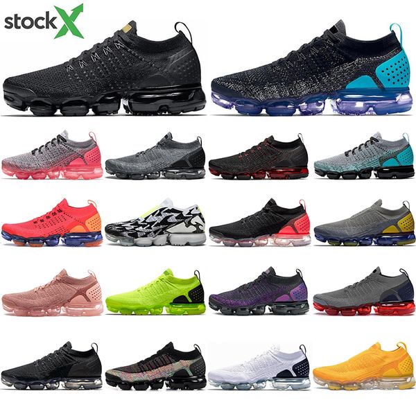 

sock 2020 quality men women trainer designer sports sneakers 2.0 triple black white cny gunsmoke thunder grey light volt running shoes