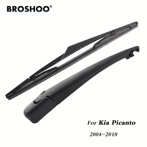 

broshoo car rear wiper blades back windscreen wiper arm for kia picanto hatchback (2004-2010) 310mm,windshield auto styling