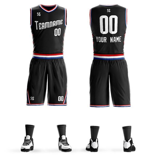 2021 Wholesale Custom All Star Basketball Uniform LOGO Number Team