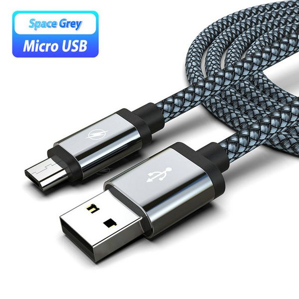 

nohon micro usb кабель для передачи данных для samsung galaxy s7 s6 коротких android телефона быстрой зарядки шнур 0,2ого длинных линии 2m д