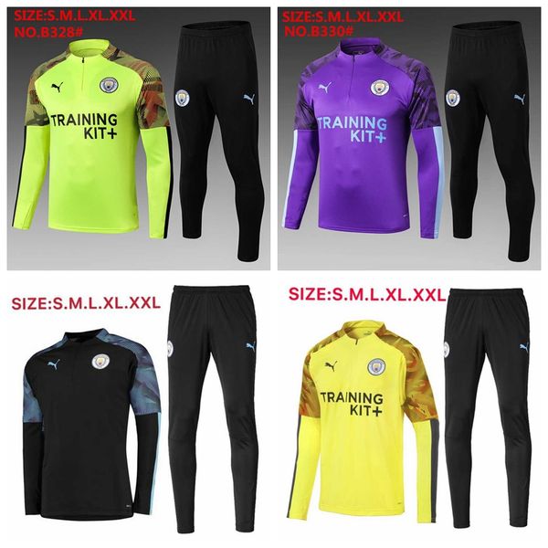 

19 20 manche ter real madrid 2019 2020 occer track uit kit urvÃªtement de football training uit jogging city chandal futbol, Gray;blue