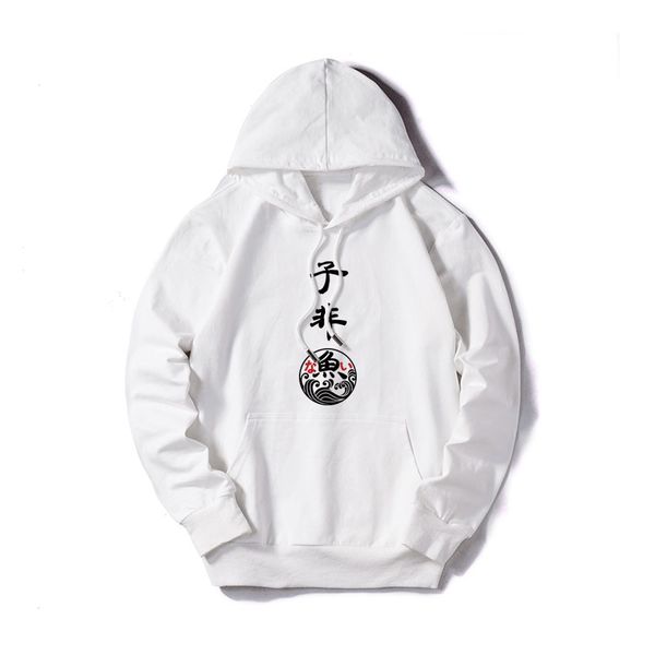 

2019 chinese character hoodies men women designer print hoodies thin fashion long sleeve hoodie sweater men luxury clothing, Black