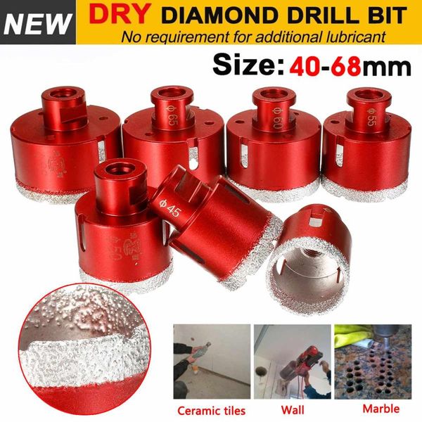 

doersupp 40-68mm m14 marble opener diamond drill core bits drilling hole saw tools for tile marble granite stone concrete drill