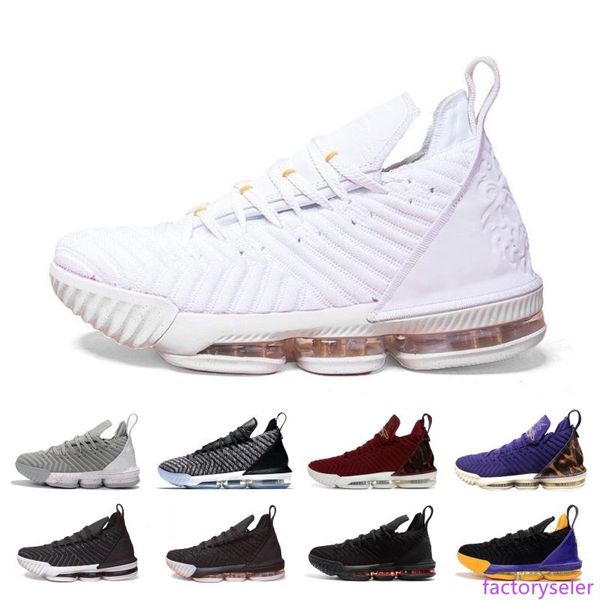 

2019 16 1 thru 5 mens basketball shoes fresh bred triple black white oreo red 16s mens trainers athletic sports sneakers us 7-12