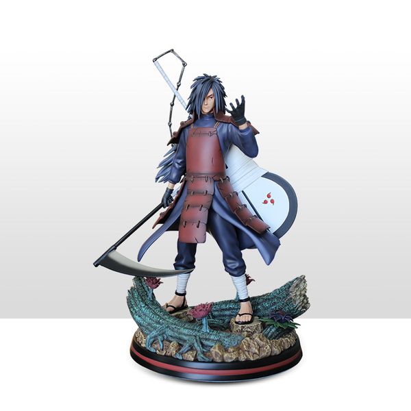 

naruto uchiha madara statue action figure 300mm anime naruto figure madara collectible pvc model toys t200505