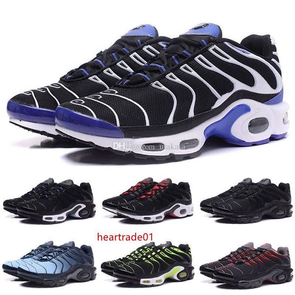 

box with new wholesale tn men s women mans pink black white footwear sneakers trainers shoes size 40-46