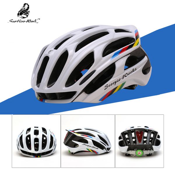 

bicycle helmet wite light led for road mtb mountain bike cycling helmet racing ultralight eps spare part for bicycle equipment