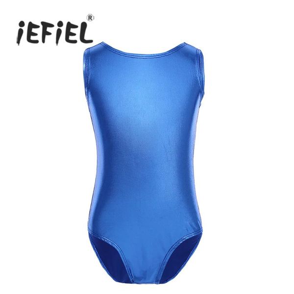 

iefiel 4 color girls sleeveless u back fashion leotard ballet dance dress gymnastics professional ballet tutu jumpsuit bodysuit, Black;red