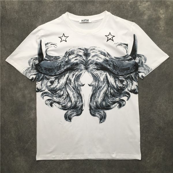 

волосы печатные дизайнерские футболки летние мужчины женщины мужской женский круглый вырез с коротким рукавом топы сплошной цвет тройники, White;black