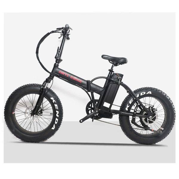 

20inch electric bicycle 48v500w bafang motor snow fat ebike 4.0 wide tire 7 speed fold electric mountain bike, Silver;blue