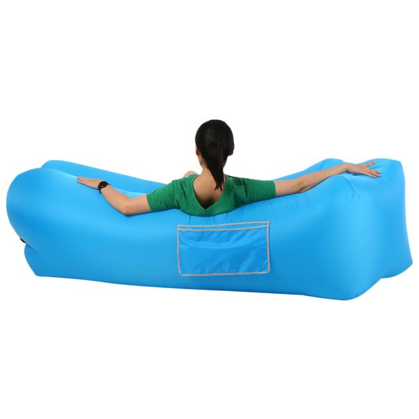 

inflatable lounge self-inflating sleeping couch air sofa for backyard lakeside beach camping picnic inflatable sofa summer