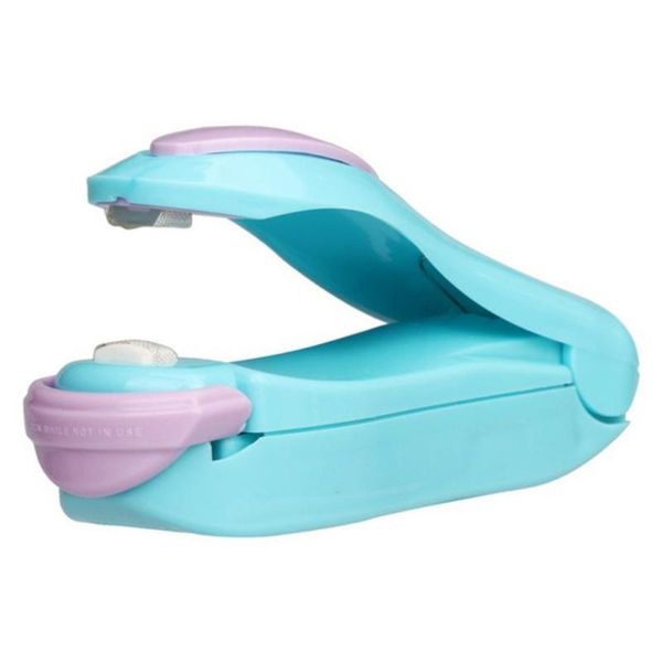 

portable mini sealing household machine heat sealer capper food saver for plastic bags package mini gadgets random color