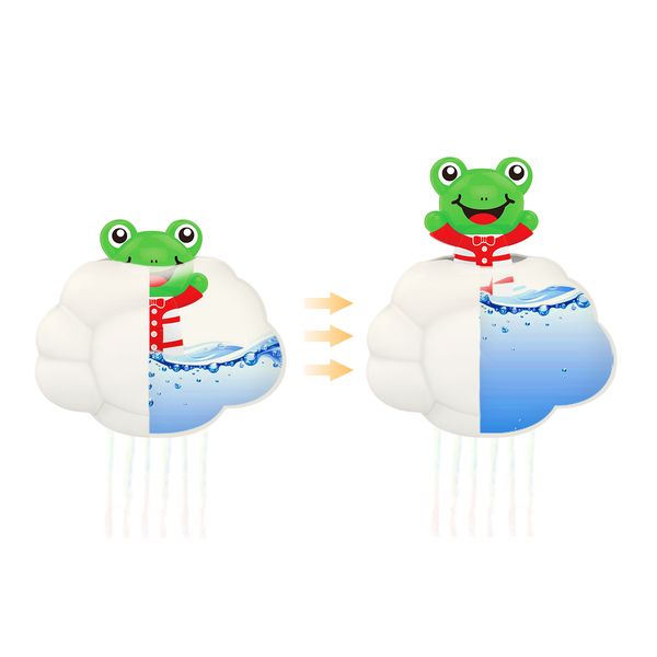 

ребенок ванна душ toyschildren тучи piggy вода играть игрушки
