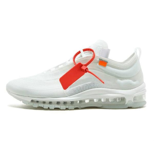 

rainbow og running shoes for men and women 97s air cushion white light grey wolf grey bat trainers 36-46