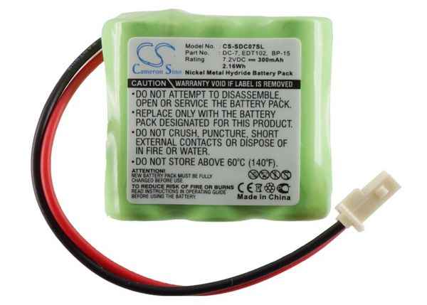

cameron sino 300mah battery dc-7 for dogtra transmitter 1100nc,1202ncp,d500,1100nc,1200nc,1202nc,1400ncp,1500ncp,1600ncp,1700ncp