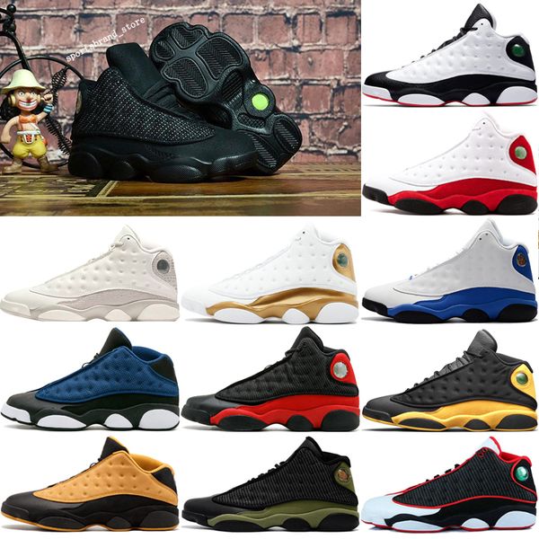 

mens 13 13s basketball shoes black cat dmp he got game chicago olive altitude playoffs love respect hyper royal sport sneakers us 7-13