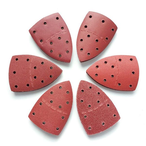 

72 pieces of reddish brown sandpaper