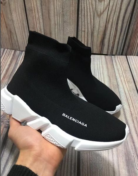 

2019 chain reaction luxury de igner hoe men women neaker 13 balenciaga 13 now leopard black white me h rubber women ca ual hoe 179