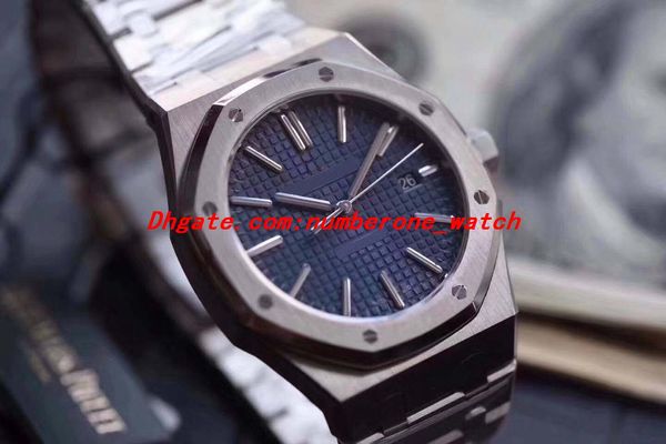 

3 Style HotSelling V4 jf 15400 15400ST.OO.1220ST.01 02 03 41mm Sapphire Automatic Cal.3120 Men Black Dial Calendar Full Steel Watches