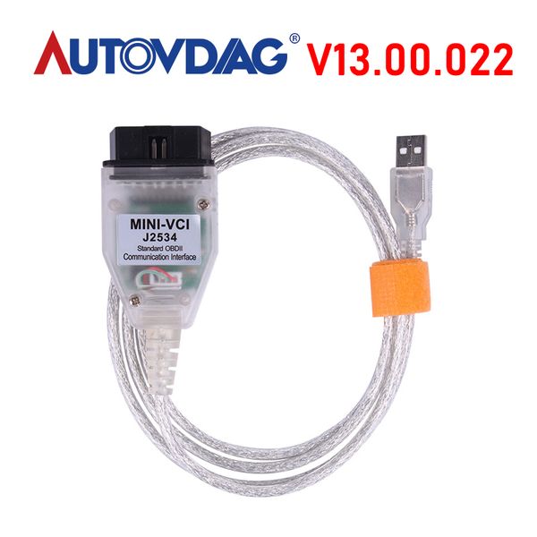

software version quality a + mini vci cable for toy-ota tis techstream v13.00.022 diagnostic interface ng