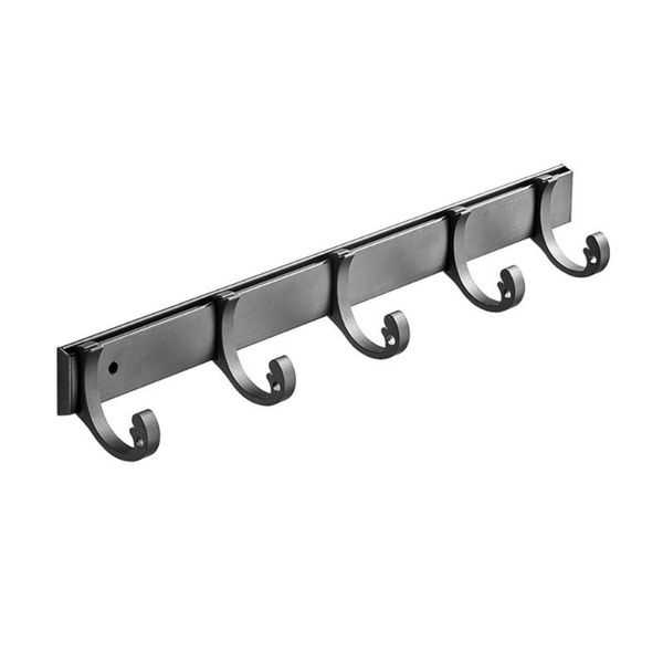 

wall mount hook aluminium alloy coat robe hat clothes hanger bathroom accessories