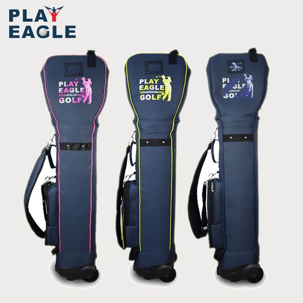 

new playeagle multicolors bags for one whole set golf clubs golf pull gun bag