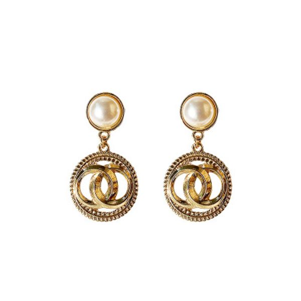 

лучшие продажи нового pearl серьги преувеличены мода длинной геометрической личность бахрома серьга европейские и американские ювелирные изд, Golden;silver