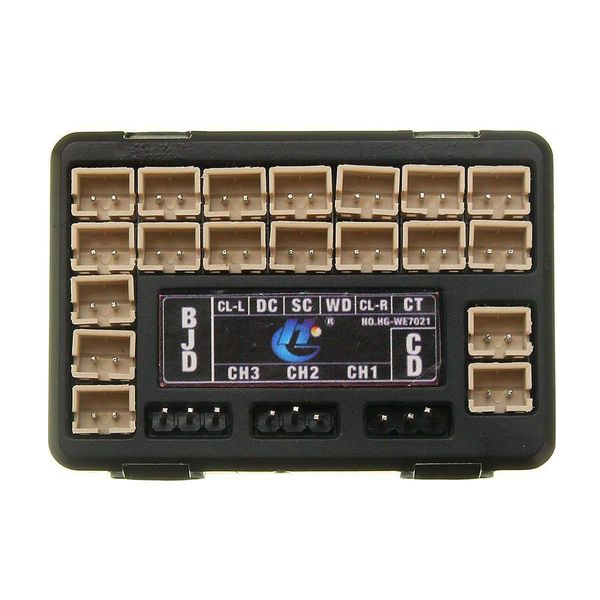 

hg rc автомобили запчасть светодиодный ic mainboard набор для p801 p802 p407 p402 p601