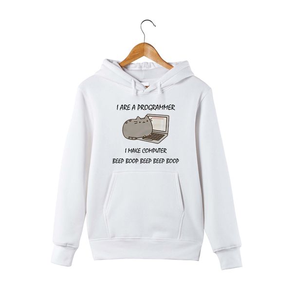 

2018 new i are programmer i make computer beep boop hoodie funny beep boop pullover hoodie sweatershirt cool sweatershirt, Black