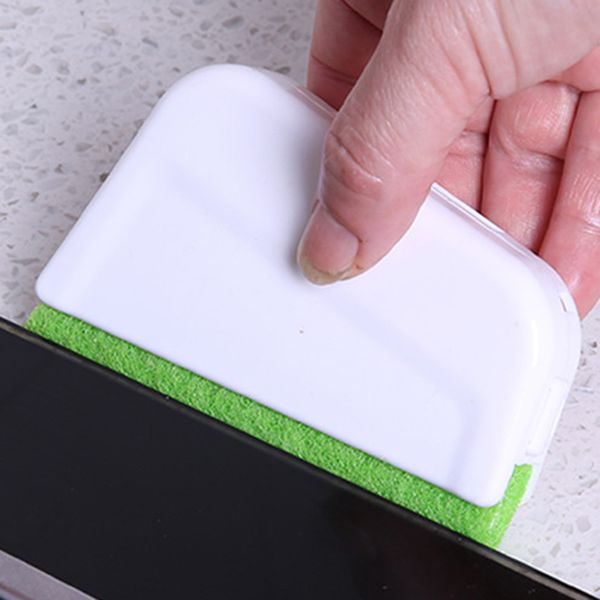 

portable handheld window groove brush door slot cleaning tool track scouring cloth sweeping cleaner