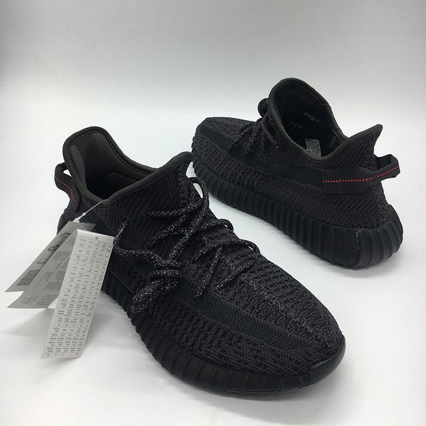 

Kanye we t men women running hoe v2 all black reflective lace beluga 2 0 men women de igner outdoor port neaker with box