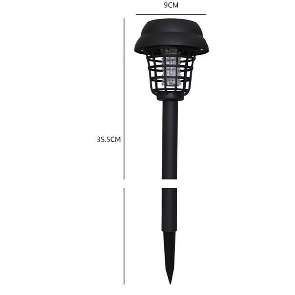 

solar powered led light mosquito pest bug zapper insect killer lamp garden supplies mosquito killer 2019 light