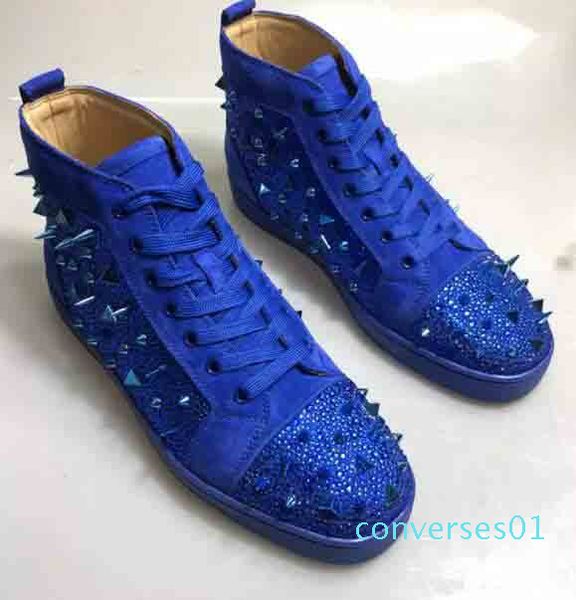 

new rantus orlato men's flat graffiti sneakers men red bottom shoes,2018 new pik pik studs shoes no limit rhinestones red sneakers co01, Black