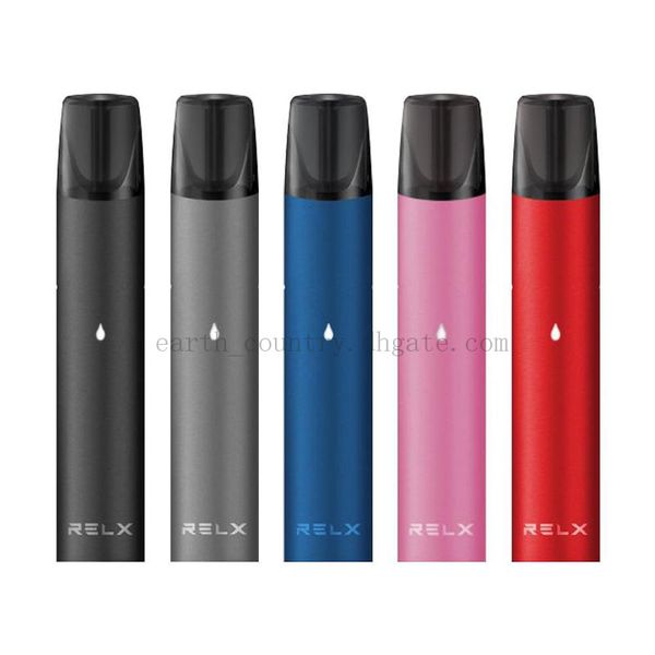 

RELX Disposable Vape Pen Kit ecigarette 2ml Vape Cartridges and 350mAh Battery Relx Standard Edition Version