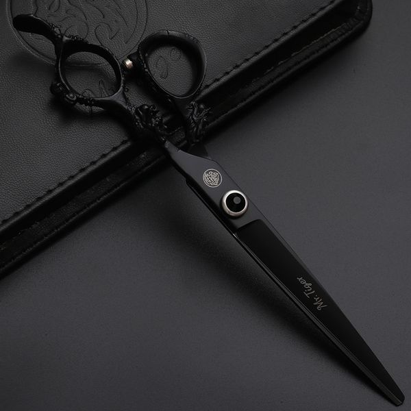 

7.0 scissors professional barber scissors cutting hair scissor haircut japan salon hairdresser shears hair cutting set comb bag