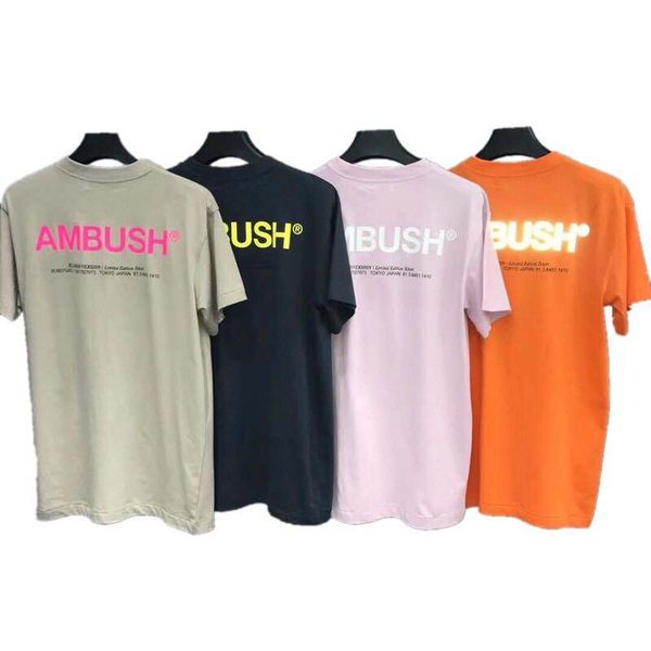 

для женщин лето дизайнера 19ss пары tshirts сплошного цвета с коротким рукавом crew neck письмо версии для печати моды clorthing, White