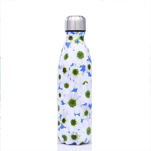 

food grade double wall insulated water bottle for outdoor sports 304 stainless steel cola bottle