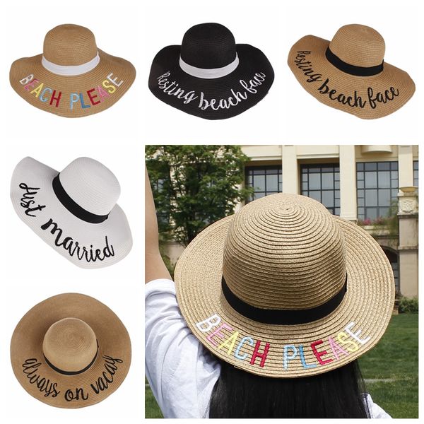 

women and letter bucket mom sun sunhat daughter beach straw fishing word hat mother hat summer children kids caps fashion fisherman shbai, White;black