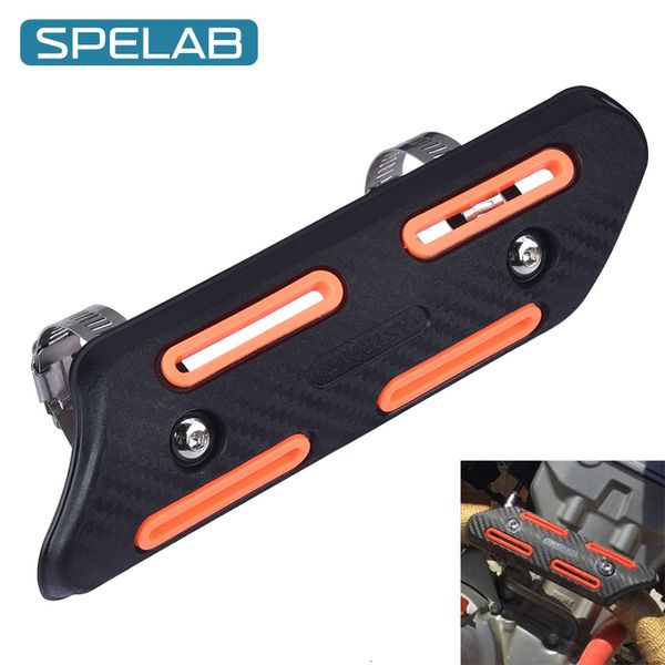 

spelab motorcycle exhaust heat shield protector anti-scalding guard for exc sxf xc sx xcw excf125 250 350 450 525 530 2019