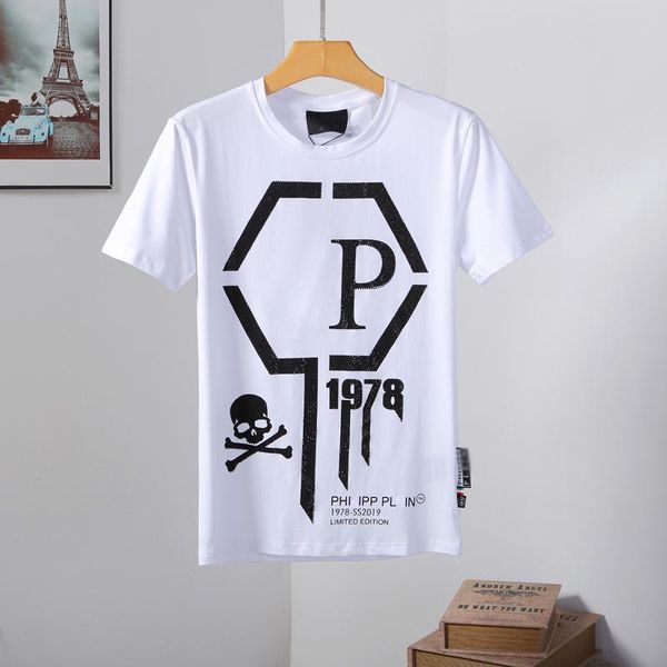 

spring's floral skull t-shirt with round neck. physical strength. cotton blend, size m-3xl tee hoodies yy01, Black;brown