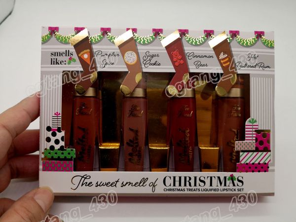 

Chri tma treat liquified lip tick et deluxe melted matte liquified long wear lip tick in yummy chri tma cent dhl hipping